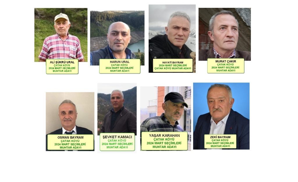 Muhtar adayları yarışıyor