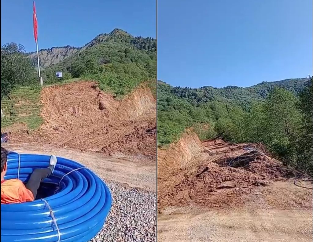 Tarihi Rus Yolunda Maden için kazıya başlandı