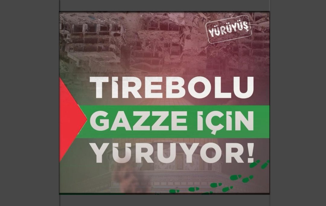 Tirebolu’da Gazze için yürüyüş yapılacak