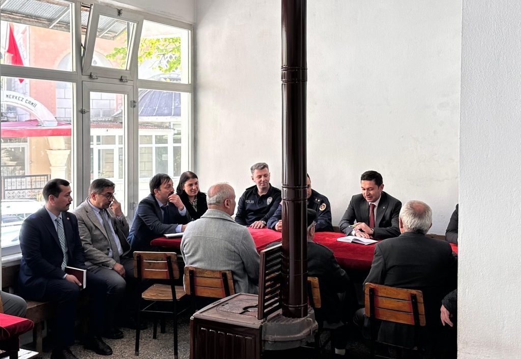 Doğankent Kaymakamı Köyümüzü ziyaret etti