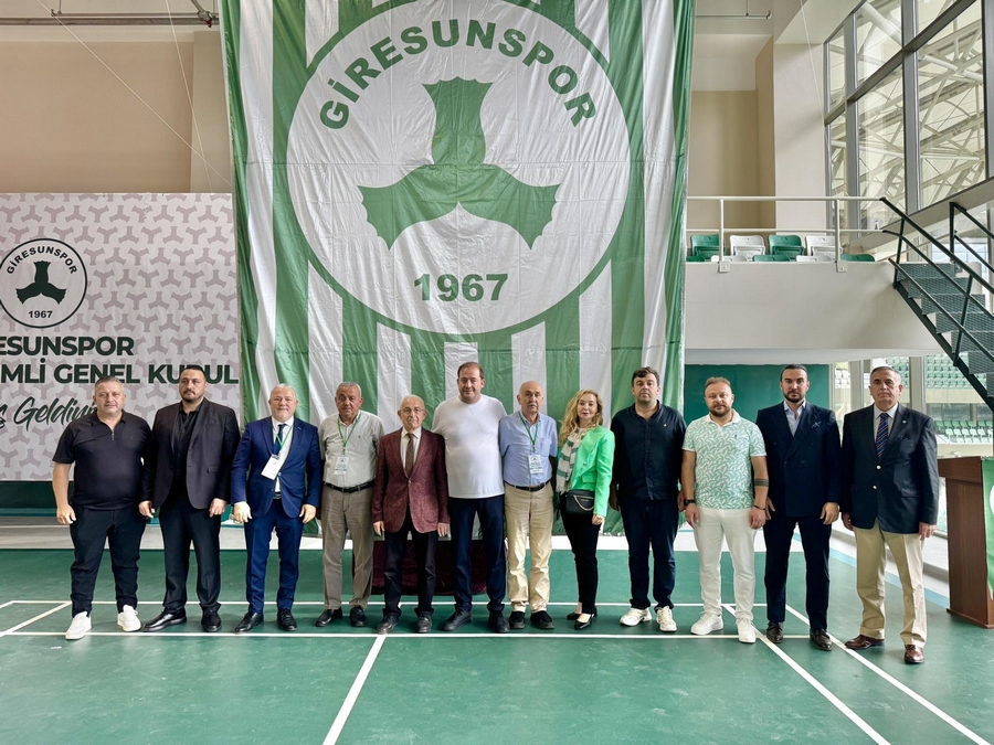 Giresunspor’da başkan güven tazeledi